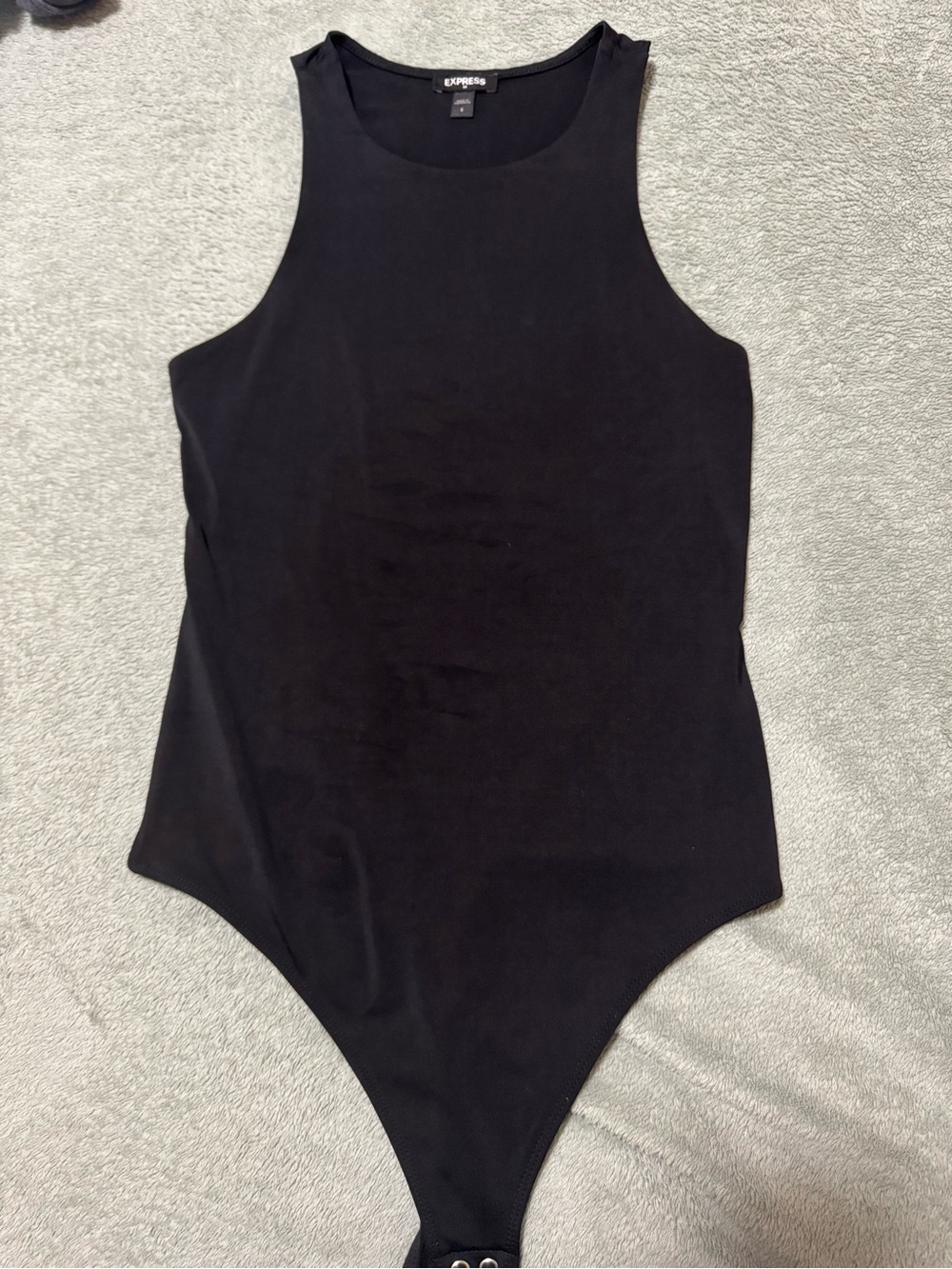Express Black Sleeveless Girls' One-Piece Bodysuit